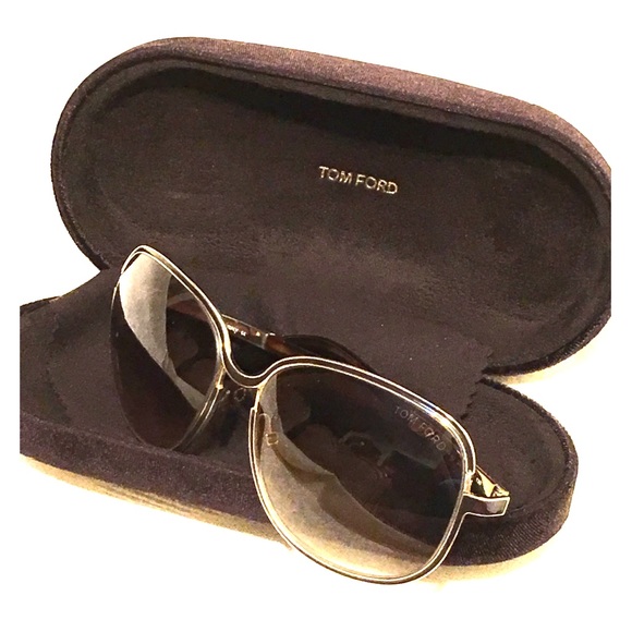 Tom Ford Accessories - ❤️Tom Ford Delphine TF117 Sunglasses Gold/ Brown